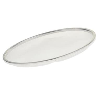 Imagem de GZYF Cabeça de tambor silenciosa de malha para prática de 2Ply branca para iniciantes e estudantes aprendendo, 33 cm