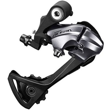 Imagem de SHIMANO Acera 9 Speed Mountain Bicicleta Traseira Descarrilador - RD-T3000 (Prata - TOP-Normal, Fixação Direta)
