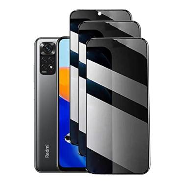Imagem de Kit 3x Películas Privacidade Para Redmi Note 11 Pro 5g - (HARD GLASS STORE)