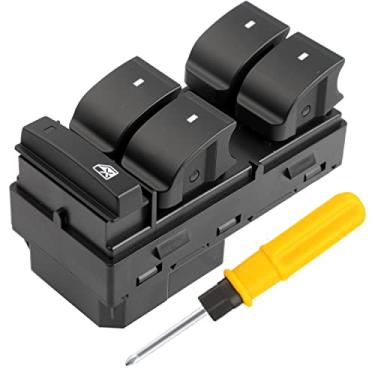 Imagem de 20945129 interruptor de janela elétrico de substituição para Silverado Sierra 1500 2500HD 3500HD, Traverse, HHR, Yukon, Enclave, substitui OE#, 25789692 25951963 Master Control