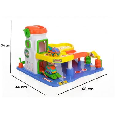 Imagem de Brinquedo Lava Rápido Posto Car Center Infantil +18 meses Educativo 