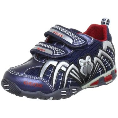 Imagem de Geox Boys Light Eclipse Fashion Sneakers,Navy/Silver,26