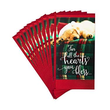 Imagem de Hallmark Pacote de porta-dinheiro ou porta-cartões de presente, filhote dormindo (10 cartões com envelopes) (799XXH5237)