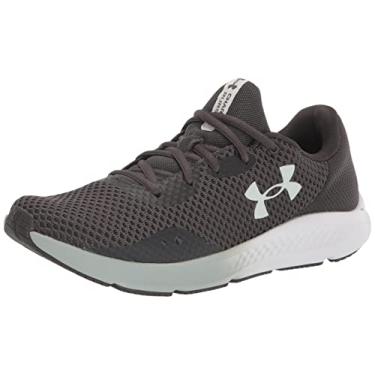 Imagem de Under Armour Tênis de corrida feminino Charged Pursuit 3, Cinza Jet, 5