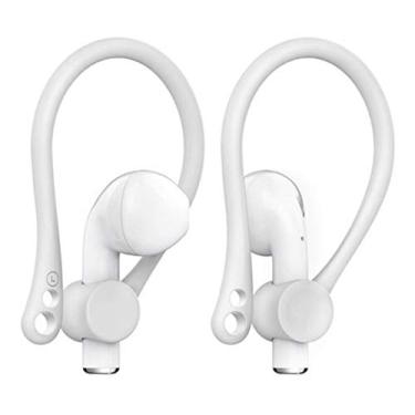 Imagem de Fixador Segurador Externo Orelha Anti Queda Branco Para AirPods