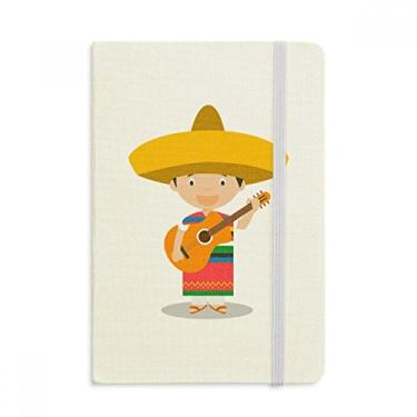 Imagem de Caderno de desenho animado do México com capa dura em tecido oficial
