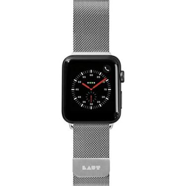Imagem de Pulseira Para Apple Watch 38/40MM Steel Loop Em Aço Inoxidável Cinza