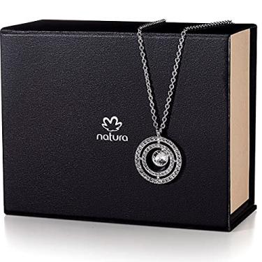 Imagem de Natura Presente Colar Swarovski com Corrente 42cm