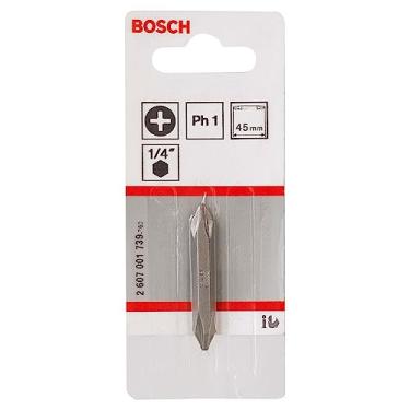 Imagem de Bosch Ponta dupla para parafusar 45mm, PH1, PH1 Extra Hard