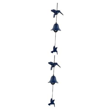 Imagem de Didiseaon 2 Pçs Metal Vintage Carrilhão Pendurado Janela Do Jardim Presentes Decorativos Gramado Ornamentos Internos Para Pingente Tom Sinos Ao Ar Livre Estilo Sino Do Carro Bonito