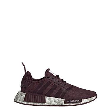Imagem de adidas Tênis feminino NMD_R1, Shadow Maroon/Shadow Maroon/Cloud Wh, 9.5