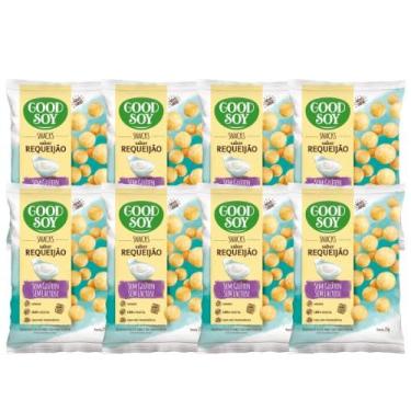 Imagem de KIT 8 Unidades Snack Sem Glúten Vegano 25g - GOODSOY (Requeijão)