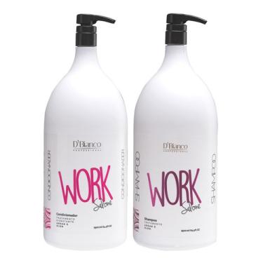 Imagem de  D'bianco Work Salone Shampoo+condicionador 2x 2,5litros Top