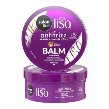 Imagem de Salon Line, Balm, Meu Liso, Antifrizz, Vegano - Para Cabelos Lisos, 50 g