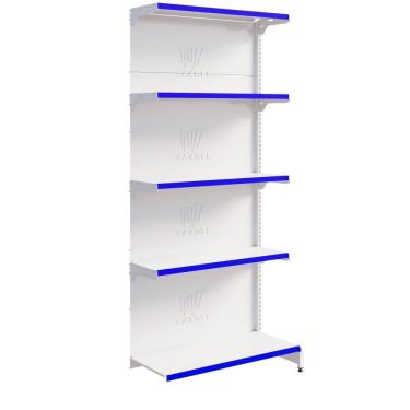 Imagem de Gôndola Fit 40 Parede 1 Continuação 2,02m Comercial Farmácia Loja - Amapá