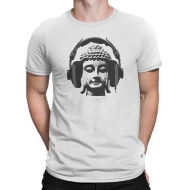 Imagem de Camiseta Buda De Fones De Ouvido - Bhardo
