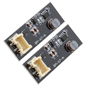 Imagem de NFSpeeding 2 peças de reparo de luz traseira placa de substituição luzes traseiras placa do motorista luz traseira chip serve para X3 F25 2011-2015 B003809.2 63217217314