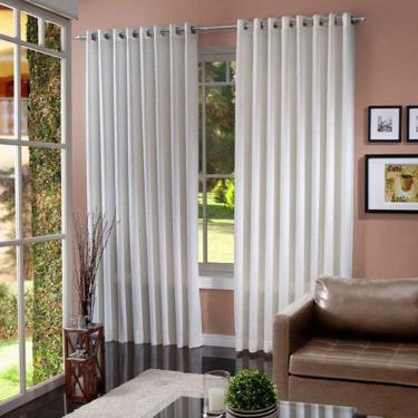 Imagem de Cortina Blackout 100% Belchior Vitalle 400x250 cm Branco