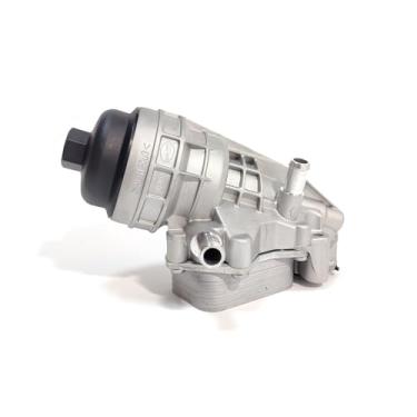 Imagem de LINK-LOCK Caixa de filtro de óleo de motor de alumínio A2701800610 2701800610 para Mercedes-Benz M270 A180 A200 B200 CLA200 GLA260 CLA260 W246 X156 W176