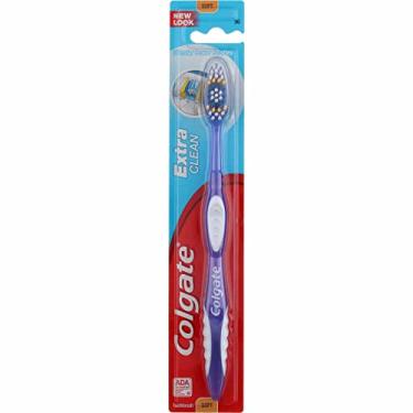 Imagem de Colgate Escova de dentes macia Extra Clean Circular Power Bristles (pacote com 6)