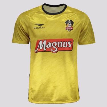 Imagem de Camisa Penalty Magnus Aquecimento 2024 Dourada-Masculino