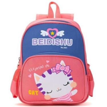 Imagem de Mochila Escolar Infantil Menino Menina Dinossauro De Costas-Unissex