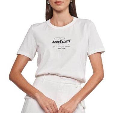 Imagem de Camiseta Colcci Comfort Estampada Feminino-Feminino