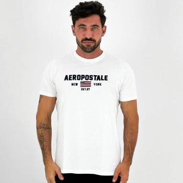 Imagem de Camiseta Aéropostale Manga Curta Masculina-Masculino