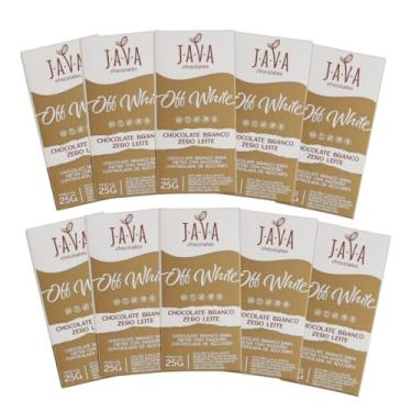 Imagem de Chocolate Branco OFF WHITE Zero Açúcar - PACK 10 tabletes de 25g