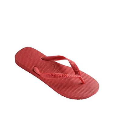 Imagem de Chinelo Top, Havaianas, Adulto Unissex, Vermelho Rubi, 37/38