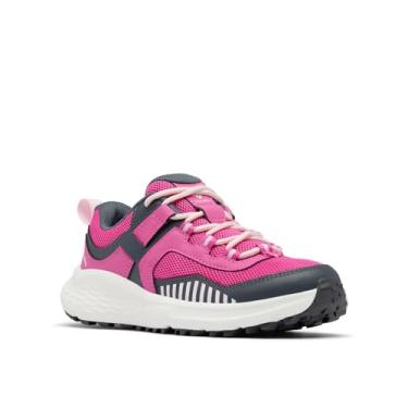 Imagem de Columbia Tênis de caminhada unissex infantil Konos Low, Rosa gelo/rosa acetinado, 4 Big Kid