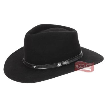Imagem de Chapéu Preto 5X Campo IV Feltro - Pralana 2308