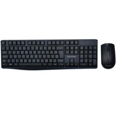 Imagem de Kit Teclado e Mouse sem Fio 2.4GHZ Multimidia USB com Pilhas TC270 - M