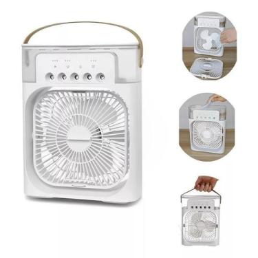Imagem de softdigit Ventilador Portátil de Mesa Mini Ar Condicionado Umidificado