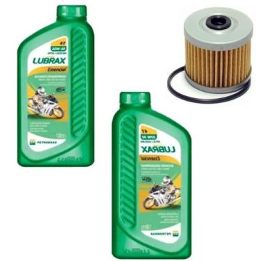 Imagem de Kit Troca Oleo Filtro Trx 420 07/20 20w50 Lubrax - MOTO J.A