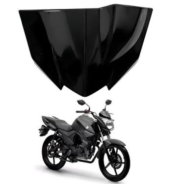 Imagem de Carenagem Adaptável Painel Superior Frontal Fazer 150 Preto Brilho 201