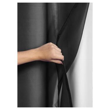 Imagem de Cortina Blackout Pvc Com Tecido Voil Liso 1,80 M X 2,80 M - Campari, P