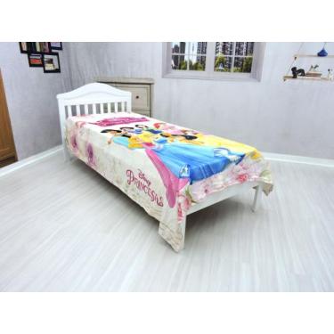 Imagem de Manta Cobertor Solteiro Ultrasoft Inverno Princesas Infantil - Fantasi
