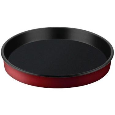 Imagem de Forma de Bolo de Alumínio Redonda Antiaderente 30cm Rochedo Perfeito, 
