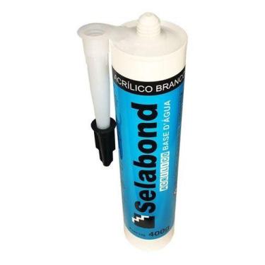 Imagem de Bisnaga Adesivo Selabond Acrílico Branco 400g
