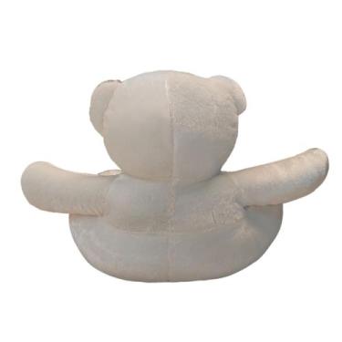 Imagem de Assento Para Bebe Urso De Pelúcia Apoio Sofazinho Cadeirinha - Príncip