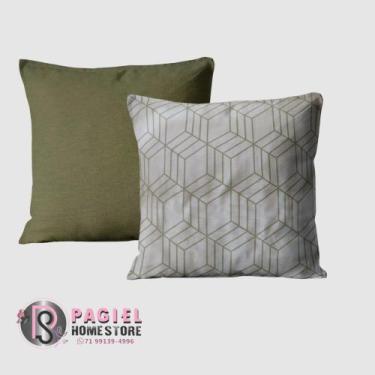 Imagem de Kit Com 2 Capas P/ almofada Belize 40cmx40cm - PAGIEL HOMESTORE