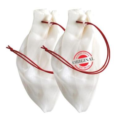 Imagem de Kit 2 Coador de Voal Suco Verde Leite Vegetal e Lácteo Dessorador Coal