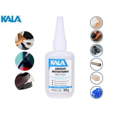Imagem de Cola Adesivo Instantâneo Multiuso Kala 50g