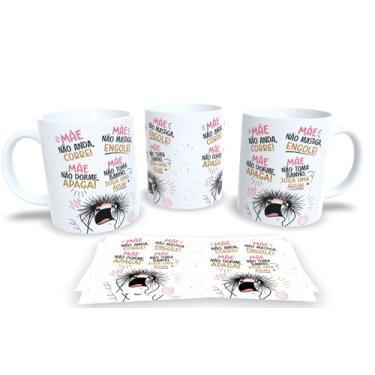 Imagem de Caneca Branca de Porcelana Personalizadas Flork dia das Mães (Mod.2)