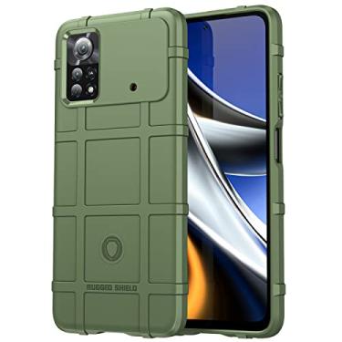 Imagem de Monwutong Capa de telefone de ajuste fino para Xiaomi Poco X4 Pro 5G, capa resistente e durável com grau militar à prova de choque, testada contra quedas e proteção de lente da câmera para Xiaomi Poco