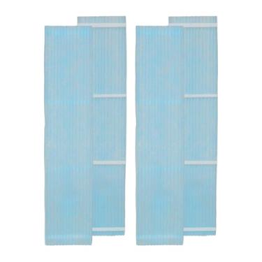 Imagem de PUREBURG Pacote com 4 filtros de substituição MAC-415FT-E compatível com Mitsubishi MS-A09WA-1 MS-A12WA-1 MFZ-KA ar condicionado, sem moldura, mini unidade interna dividida, montado na parede, em pé