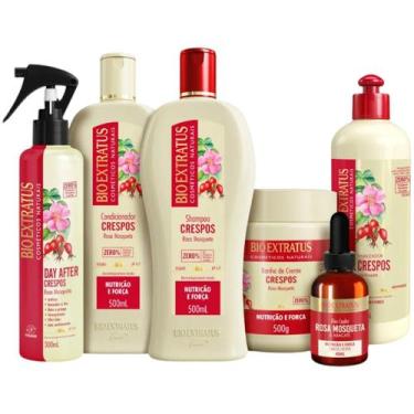 Imagem de Kit Crespos Completo 500ml 6 itens Bio Extratus - BIOEXTRATUS