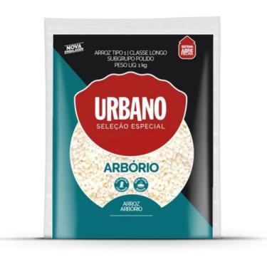 Imagem de Arroz Arbório Culinária Italiana Risoto Urbano Pacote 1kg