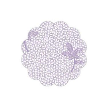 Imagem de Fundo para Docinhos Roxo Rendado - 7cm - Curifest